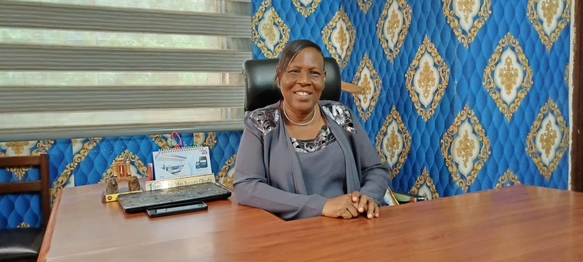Dr. Mrs. Beauty Obodo, Proprietress of Sagab Schools