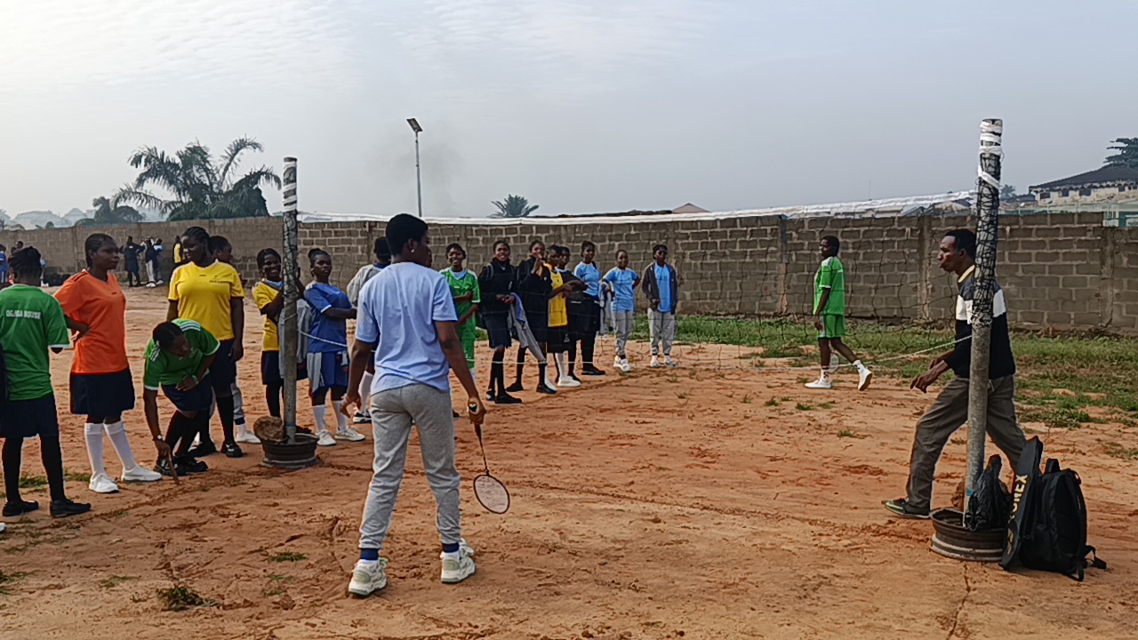 Sagab students taking part in outdoor sports